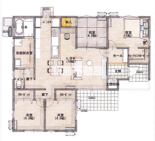 間取り図4LDK