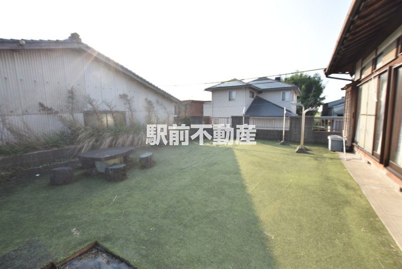 お庭