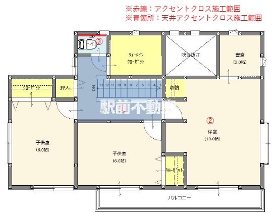 2階間取り図