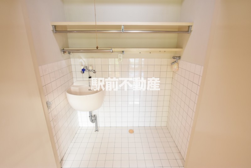 洗濯機はスッキリ収納