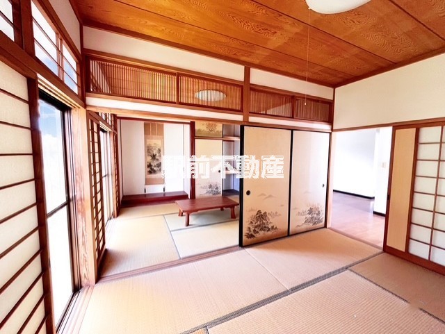 二間続きの和室です
