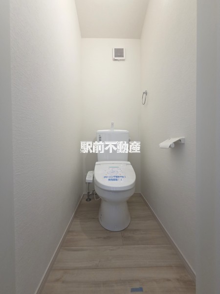 温水洗浄便座で快適!
