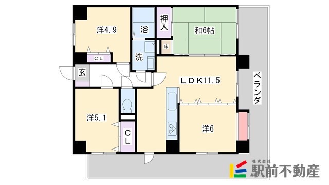 カーサ朝日ヶ丘壱番館 7階 福岡県朝倉郡筑前町朝日973 1 西鉄天神大牟田線 筑紫近くの売買物件情報です 駅前不動産