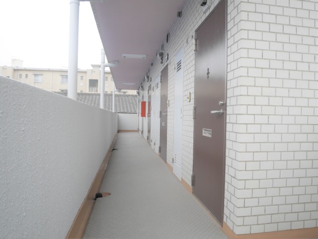 共用部も改修工事済