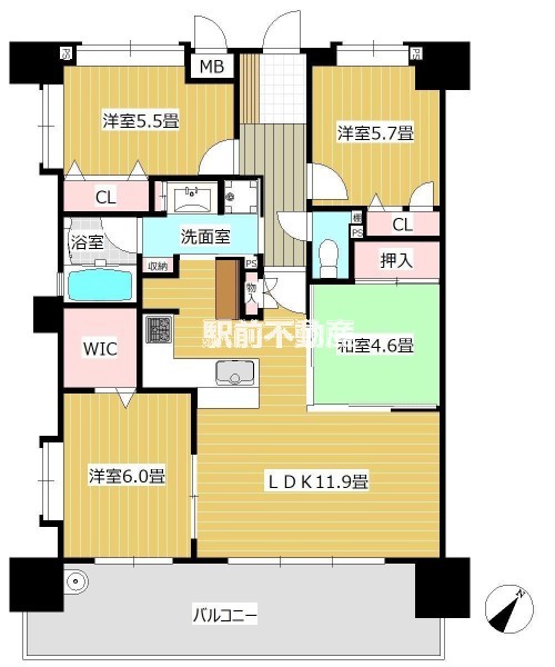 部屋写真