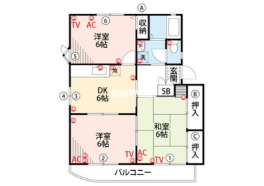 部屋写真