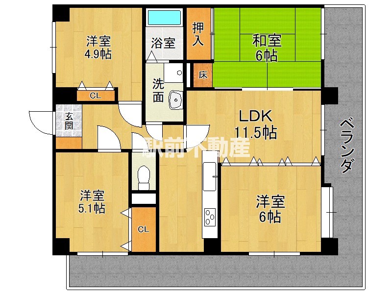 部屋写真