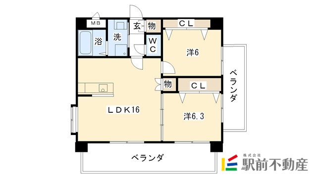 部屋写真