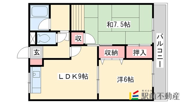 部屋写真