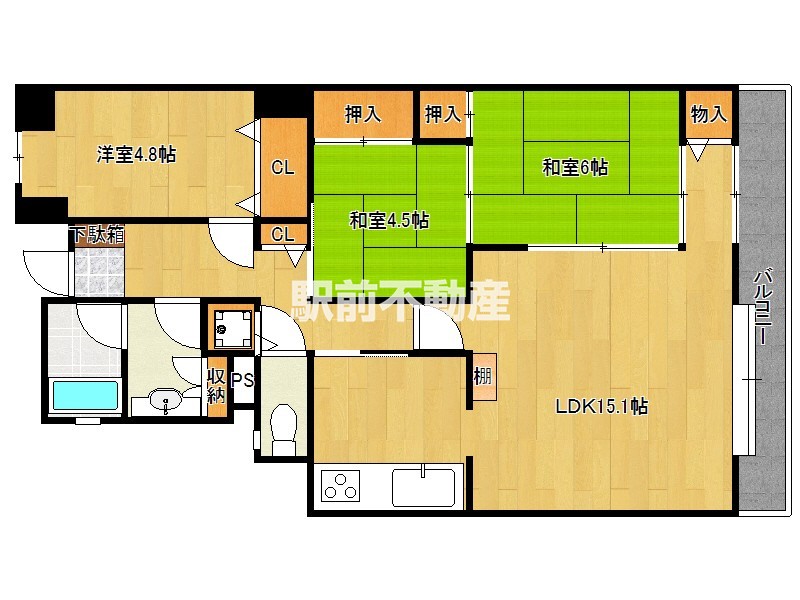 部屋写真