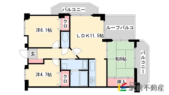 部屋写真
