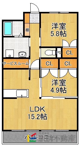 部屋写真