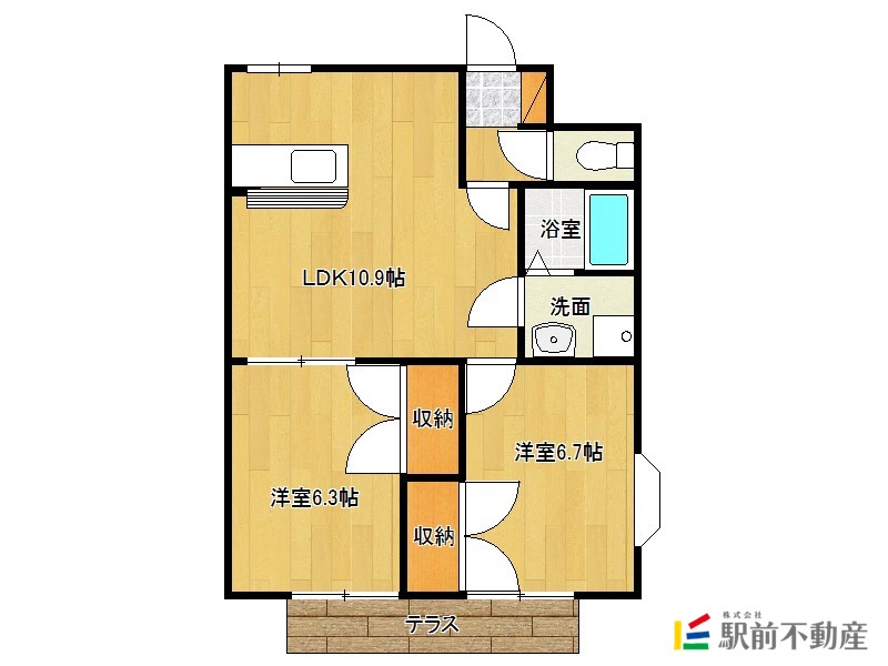部屋写真