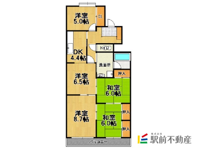 部屋写真