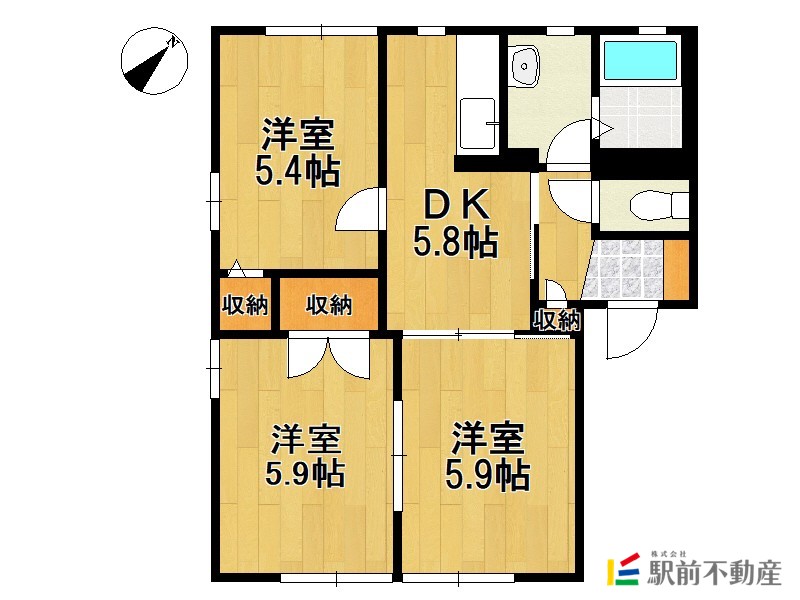 部屋写真