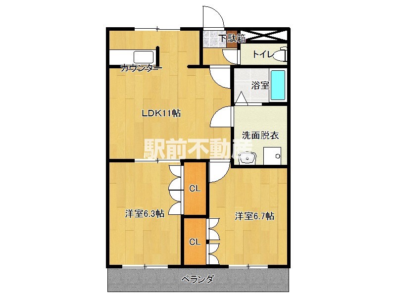 部屋写真