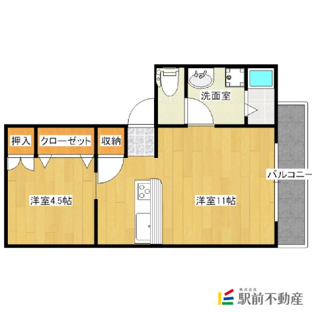 部屋写真