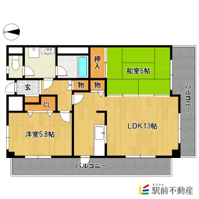 部屋写真