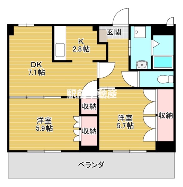 部屋写真