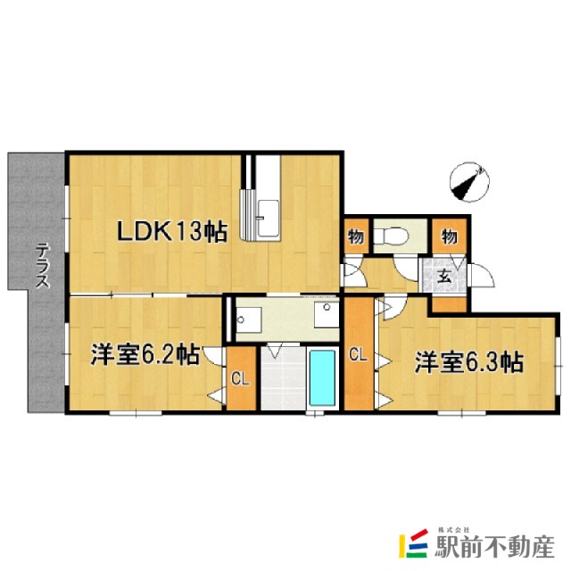 部屋写真