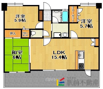 部屋写真