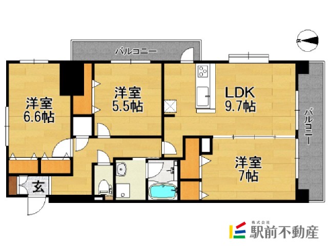部屋写真