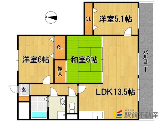 部屋写真
