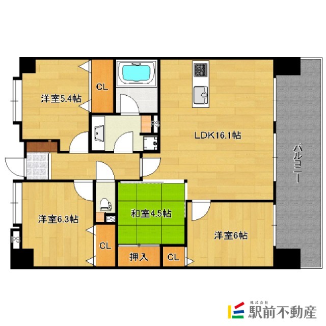 部屋写真