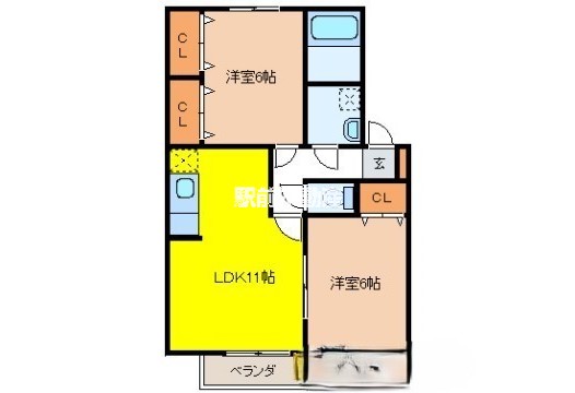 部屋写真