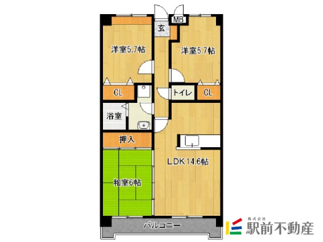 部屋写真