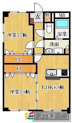 部屋写真