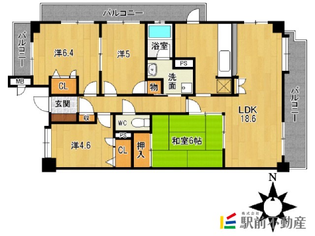 部屋写真