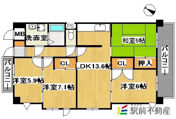 部屋写真