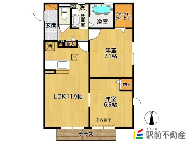 部屋写真