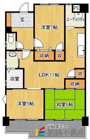 部屋写真