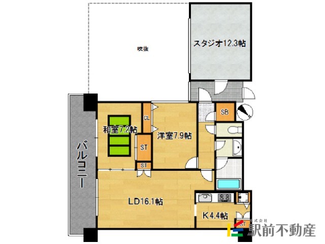 部屋写真