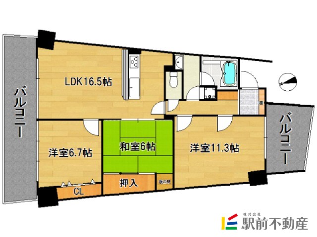 部屋写真