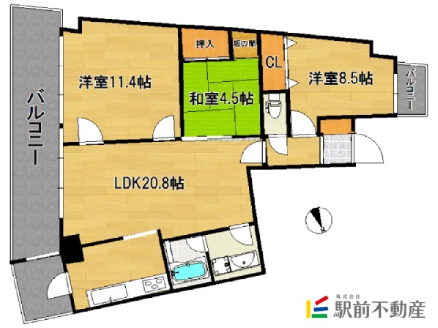部屋写真