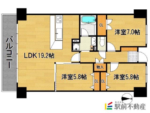 部屋写真