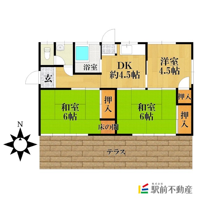 部屋写真