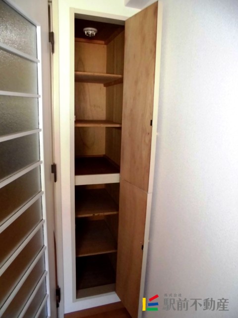 収納は小さいです