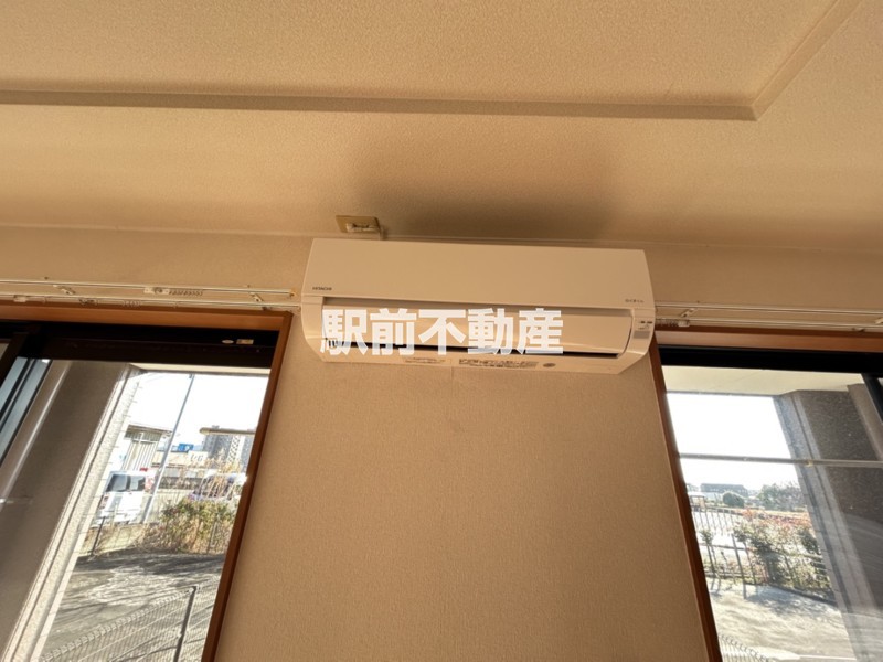 エアコン付きで快適