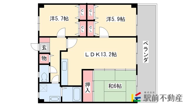 部屋写真