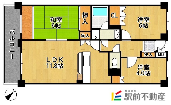 部屋写真