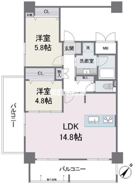 部屋写真