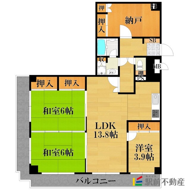 部屋写真