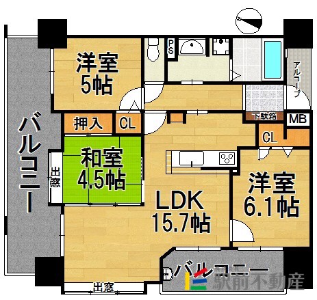 部屋写真