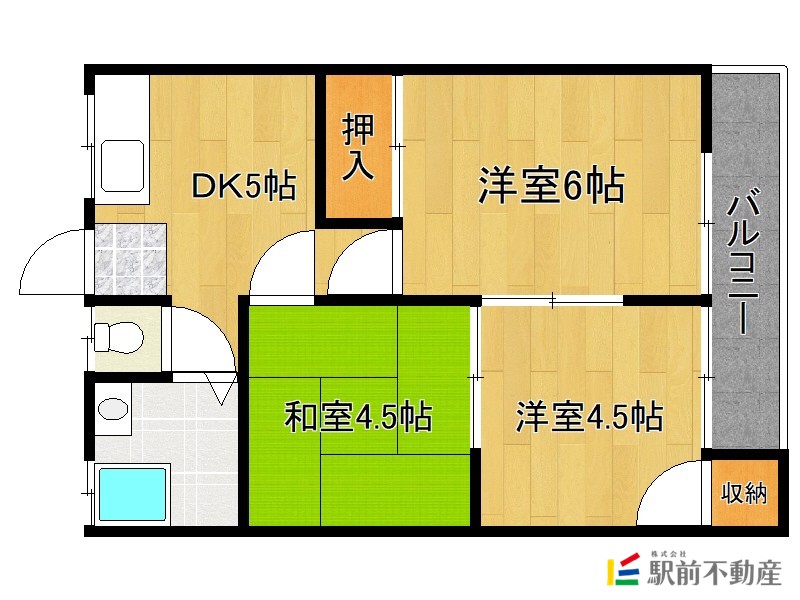 部屋写真
