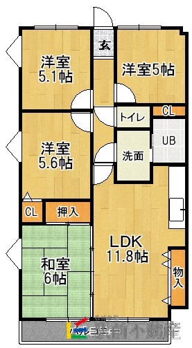 部屋写真