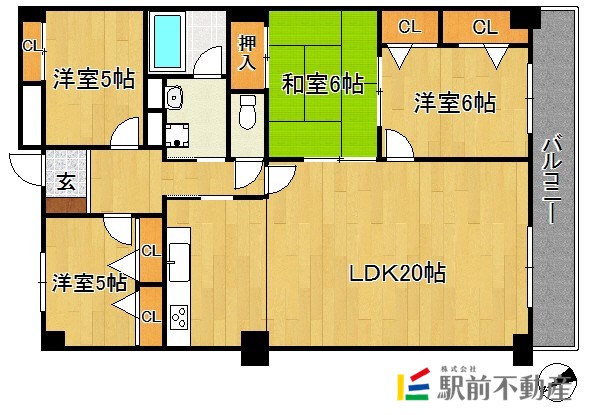 部屋写真